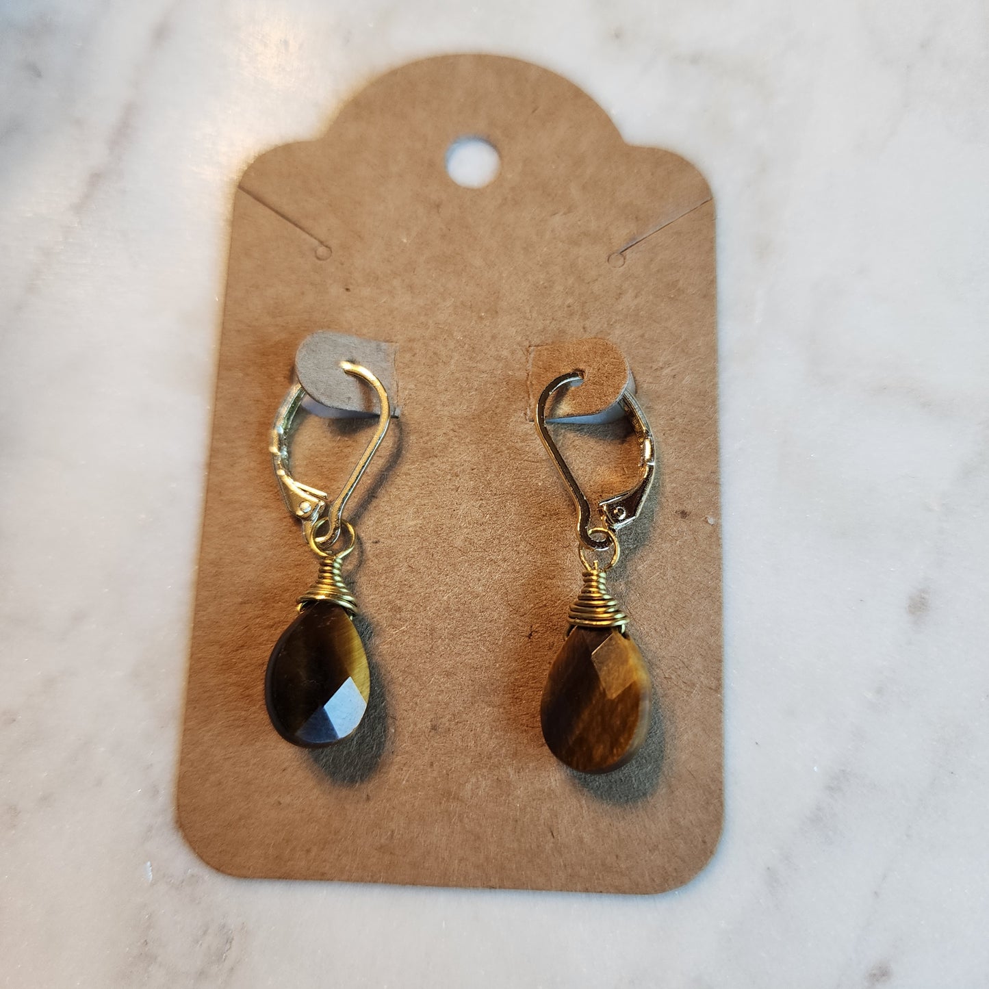 Golden Ember Earrings