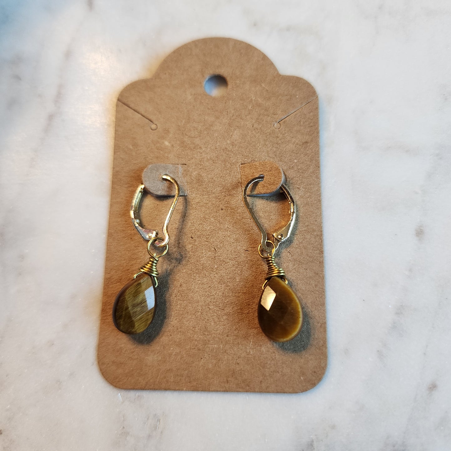 Golden Ember Earrings