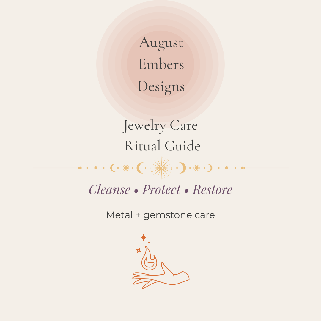 The August Embers Ritual Library- Build a more intentional practice through ritual, reflection, and meaningful tools.