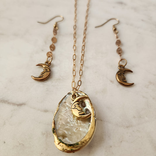 Celestia Set – Moon & Star Jewelry Set